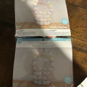 Celebrate It Balloon Decoration Kit - White and Pastel Hues